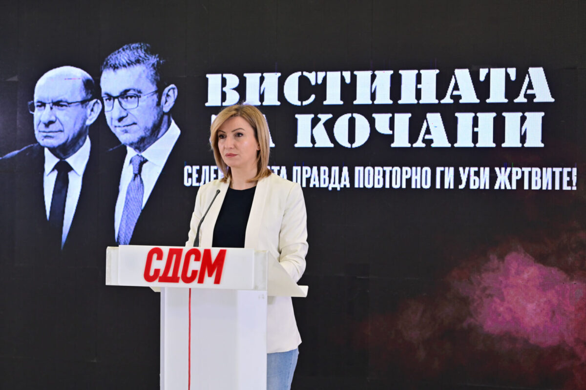 (Видео) Кузеска: Власта организирано ги штити виновниците за трагедијата во Кочани