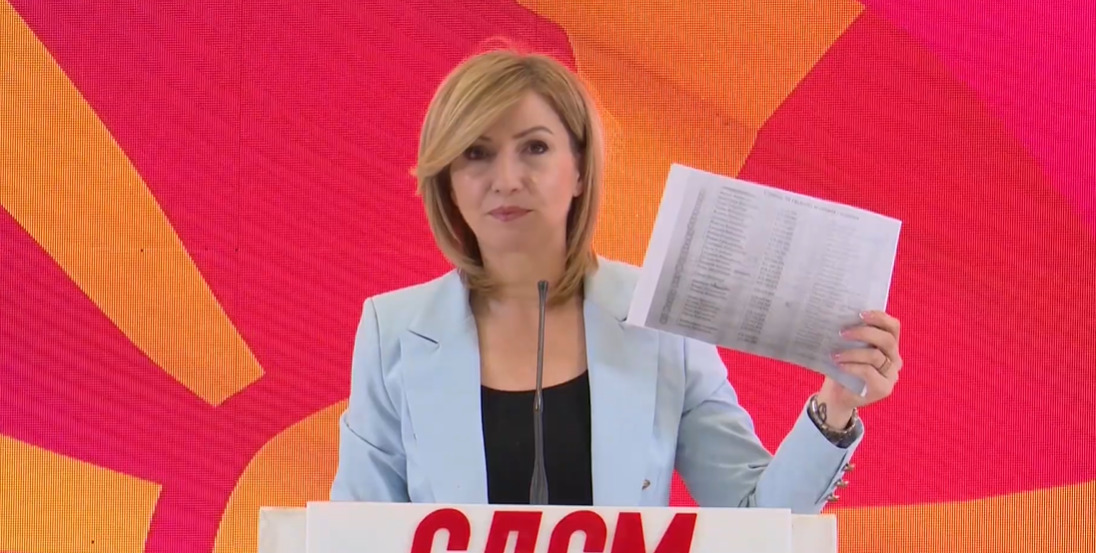 (Видео) Кузеска: Масовна и груба партизација, објавуваме список за 50 партиски вработувања во РЕК Осломеј