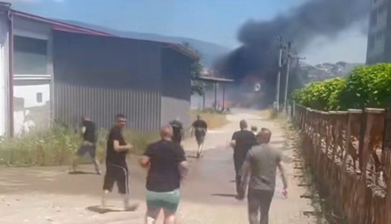 (Видео) Повторно гори кај „Њу Стар“, пожарот се шири кон куќите во Визбегово