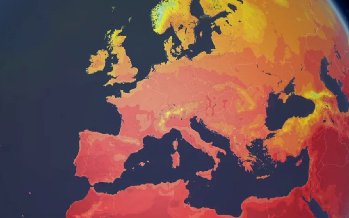 (Видео) Топлотен бран низ Европа, Шпанија забележа рекордни 46 степени Целзиусови