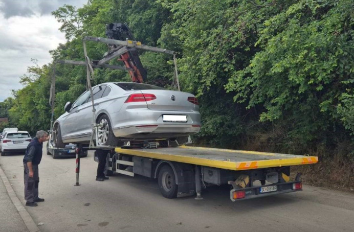 За седум дена санкционирани се 𝟣𝟥𝟥 непрописно паркирани возила на територија на општина Центар