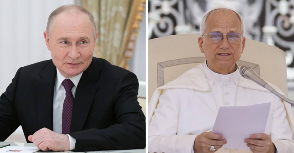 Кремљ тврди дека Путин му рекол на Папата во телефонски разговор дека Киев го ескалира конфликтот