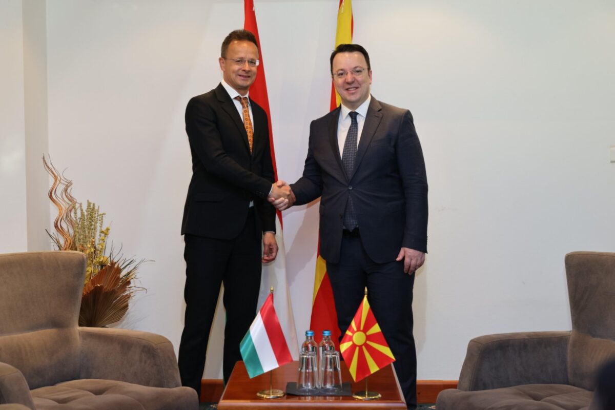 Николоски – Сијарто: Силното партнерство со Унгарија и носи огромен бенефит на Македонија