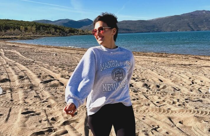 Нина Бадриќ ужива во Истра, од каде објавува фотографии, кои привлекоа големо внимание