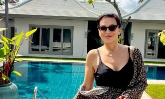 Нина воодушевува на секој чекор, овој пат во фустан од „милион долари“