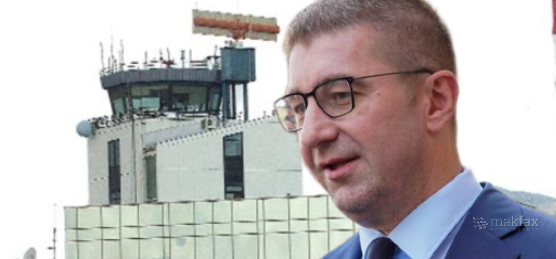 Се закануваат оние што правеа упад и тепаа, вели Мицкоски по најавите за штрајк на контролорите на летање поради партиски вработувања