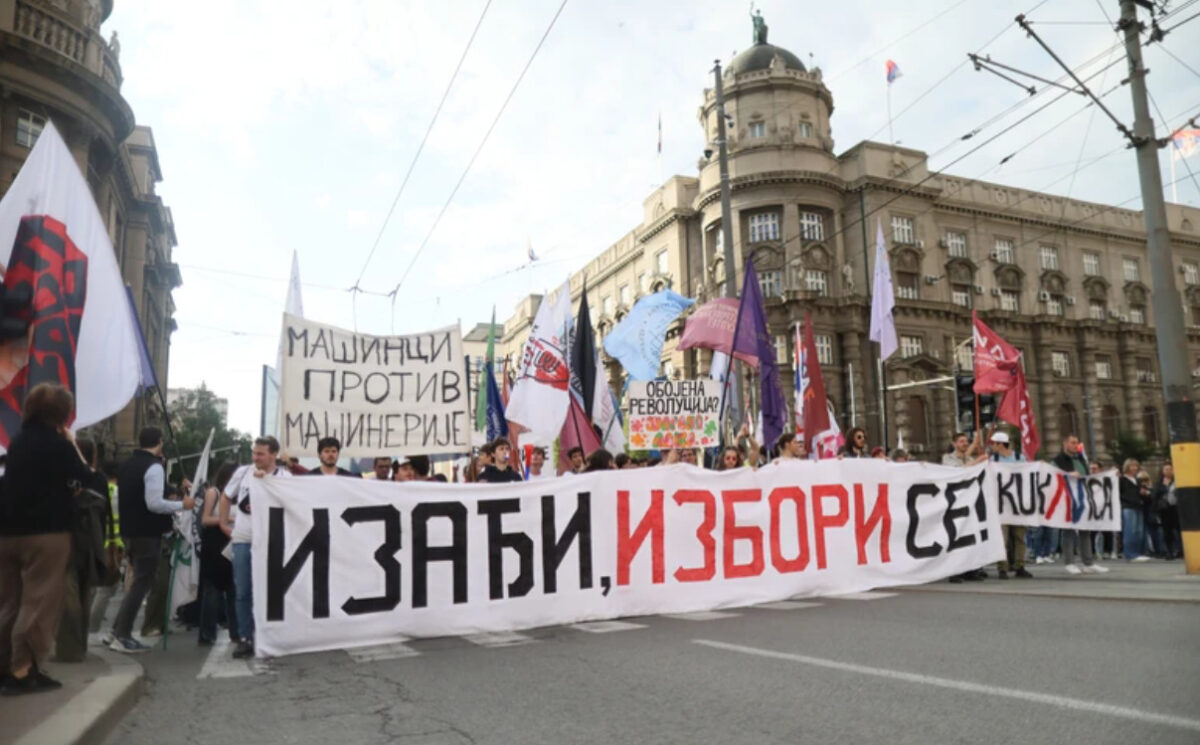 Студентски протести во над 30 градови низ Србија – се бара распишување избори