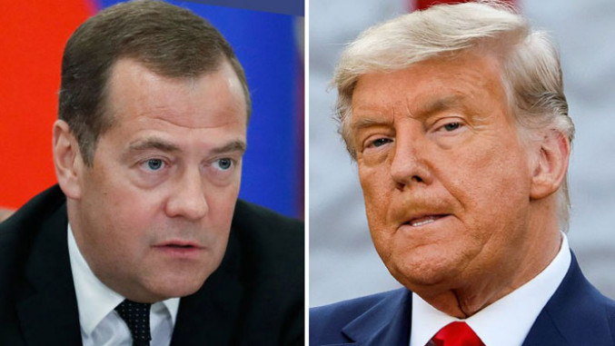 Трамп до Медведев: Не го употребувајте лесно зборот „нуклеарен“