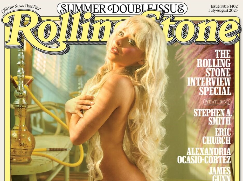 (Фото) Сабрина Карпентер гола на насловната страница на „Ролинг Стоун“