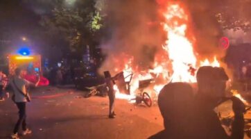 (Фото+видео) Двајца загинати, 192 повредени и над 420 уапсени за време на прославата на победата на ПСЖ