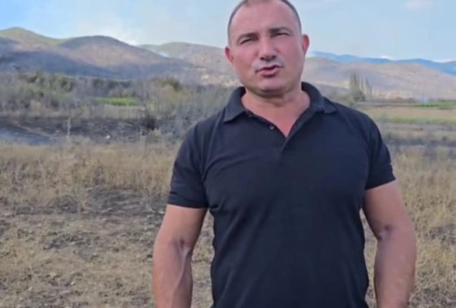Ангелов: Најсериозен е пожарот во дојранското село Николиќ во близина на границата со Грција