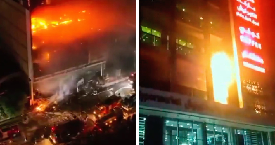 (Видео) 50 загинати во пожар во трговски центар во Ирак