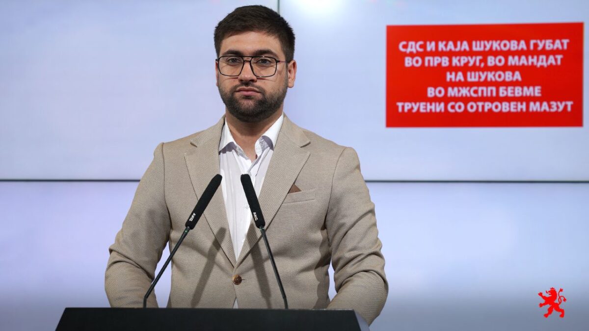 (Видео) „Во мандатот на Шукова во МЖСПП бевме труени со отровен мазут, СДС и Каја губат во првиот круг“, вели Манасиевски