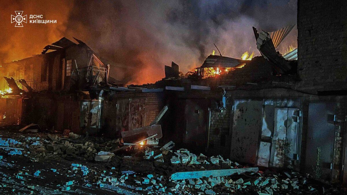 (Видео) „Ова беше една од најлошите ноќи во Киев досега“, вели украинскиот министер за надворешни работи