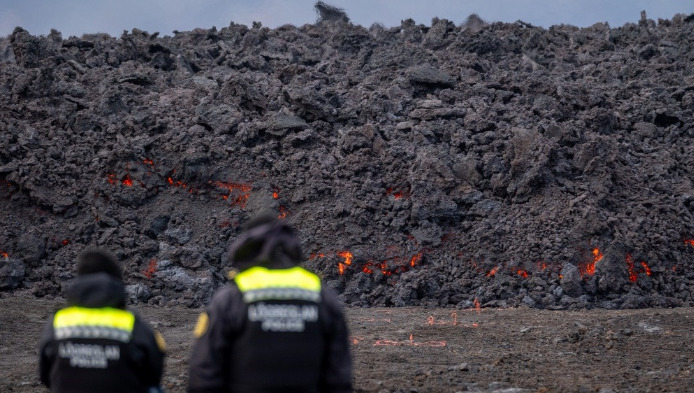 Вулкан еруптираше во Исланд
