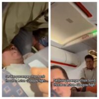 Драматично видео: патник во авион извикувал „Алах Акбар“ и дека има бомба