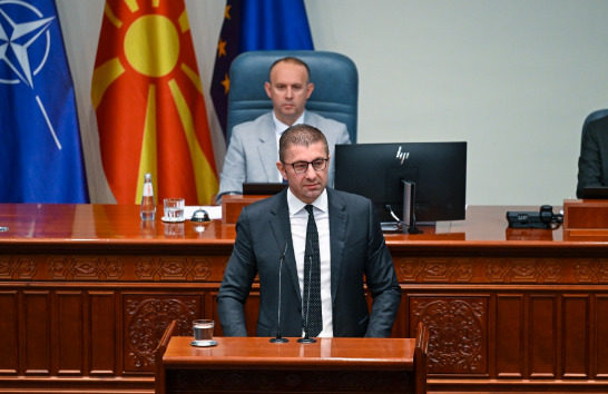 Мицкоски: Eрес беше да се спомене македонски идентитет во време на претходната власт