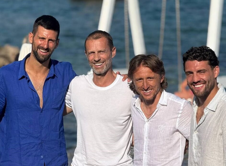 Модриќ, Ѓоковиќ, Ковачиќ и Чеферин заедно на остров кај Корчула