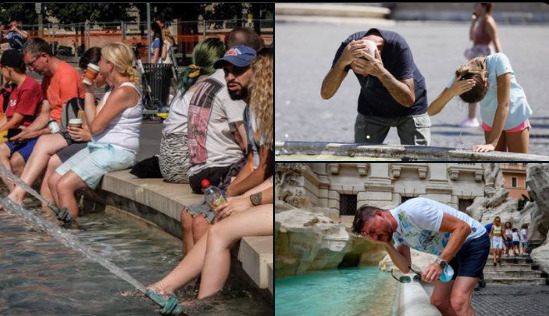 Пеколни температури во Италија: има жртви, африканскиот систем  „Камила“ гори