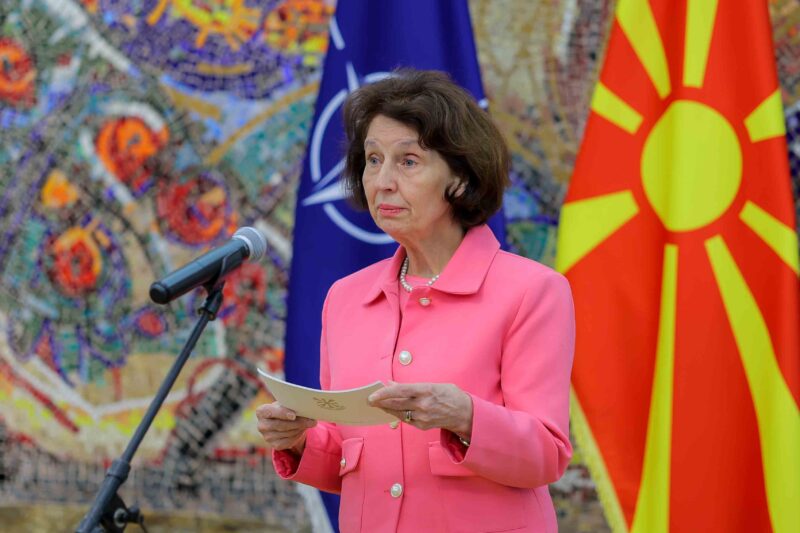 Сиљановска-Давкова свика втора седница на Советот за безбедност