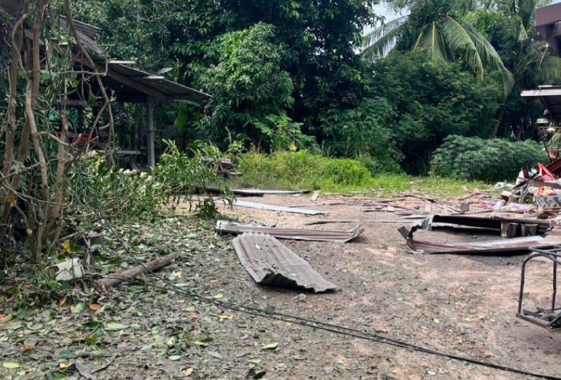 Тајландската армија на Фејсбук: Ова е местото кое беше погодено од камбоџанските ракети