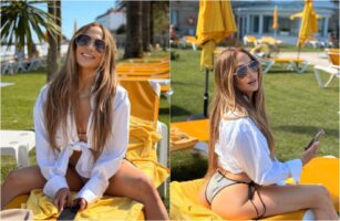 (Фото) Латино дивата Џенифер Лопез воодушеви во модерно бикини