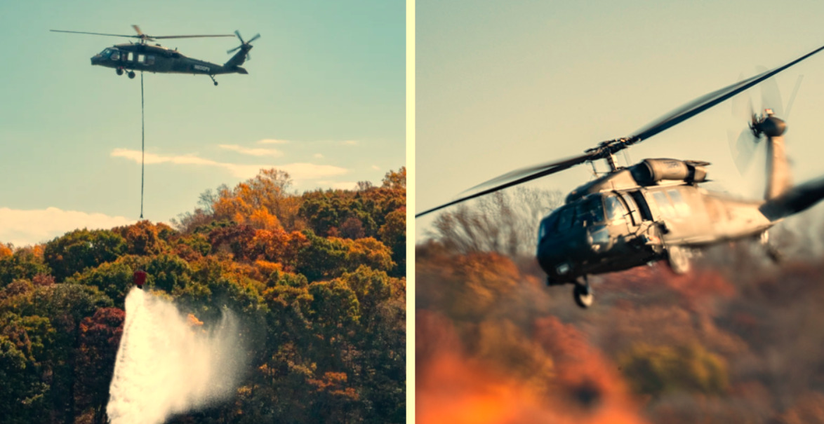 Чешкиот хеликоптер ќе го гасне пожарот на планината Готен