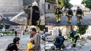 „Заборавив дека имам конци од шок“: Руски напади со беспилотни летала погодија породилна болница во Харков