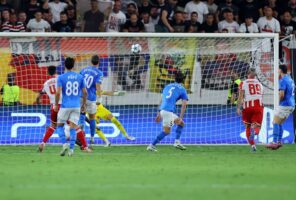 (Видео) Еврогол ја елиминира Црвена звезда од Лигата на шампиони