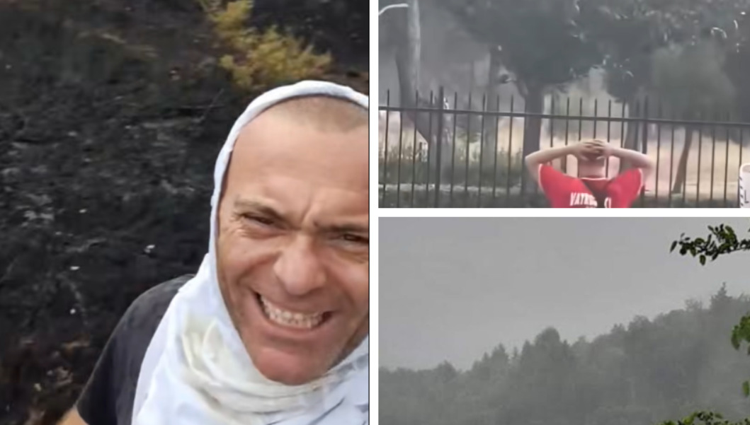 (Видео) Пожарникарите во Црна Гора плачат од среќа – дождот ги изгасна големите пожари кои беснееја со денови