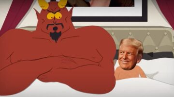 (Видео) Саут Парк објави 18+ снимка од епизодата со Доналд Трамп и ѓаволот