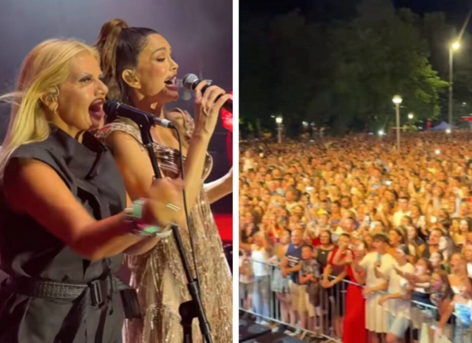 (Видео) Северина објави снимка од нејзиниот концерт во Нова Градишка, публиката викаше: „Вучиќ пе*ер“