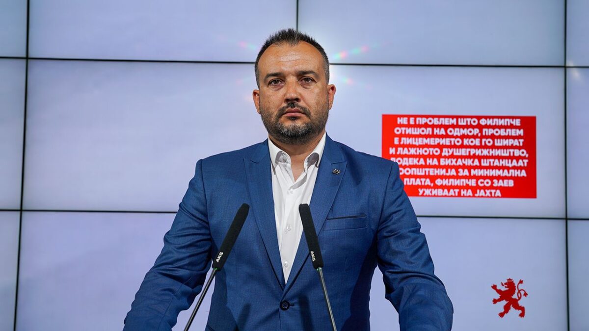 (Видео) „Филипче треба да одговори чија е јахтата на која плови тој и Заев, колку чини и на кој начин е купена“, вели Лефков