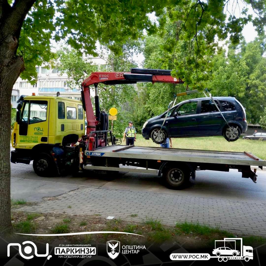 За една недела, „пајакот“ кренал 74 возила во Центар