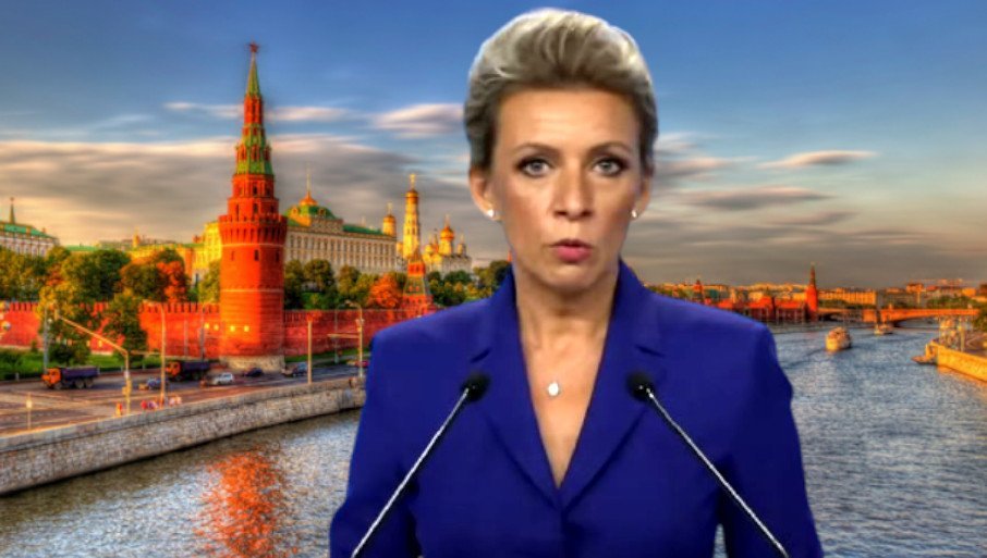 Захарова: Картата на Украина од Белата куќа беше шлаканица за Зеленски