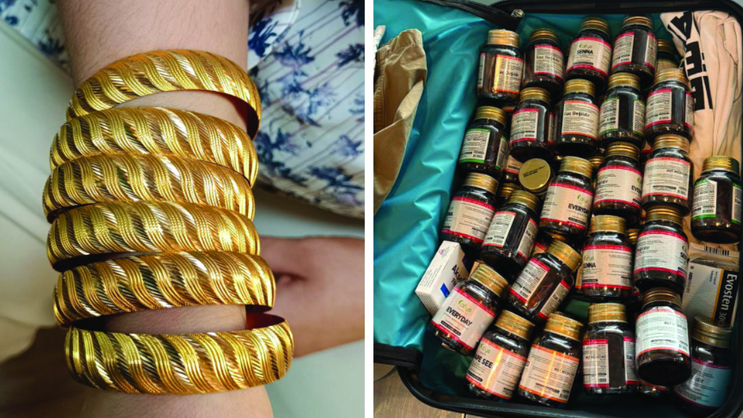 Злато во багаж и ботокс во торба запленети на граница