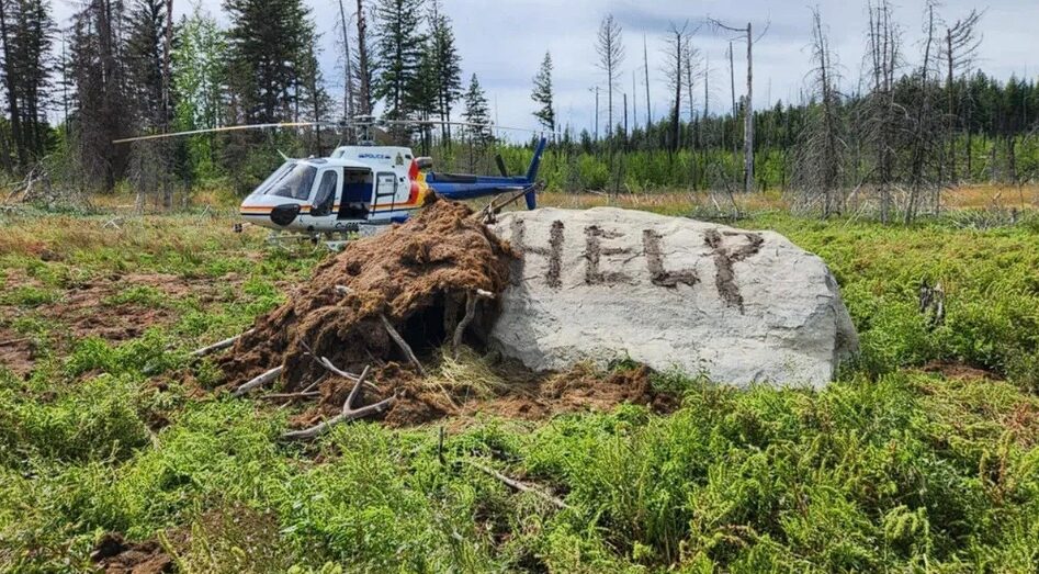 Маж преживеа девет дена со валкана вода, пишувајќи СОС на камења и кал