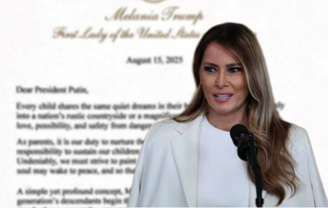 Објавено писмото што Меланија му го испрати на Путин, Трамп лично му го врачи
