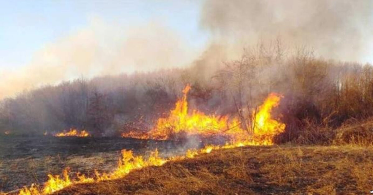 Пет пожари на отворено во Македонија