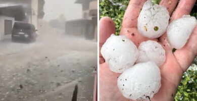 Црвен метеоаларм на Балканот, се очекуваат поројни дождови, грмежи и силен ветер