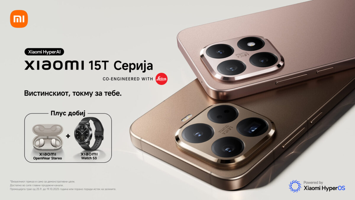 Xiaomi ја претставува серијата Xiaomi 15T