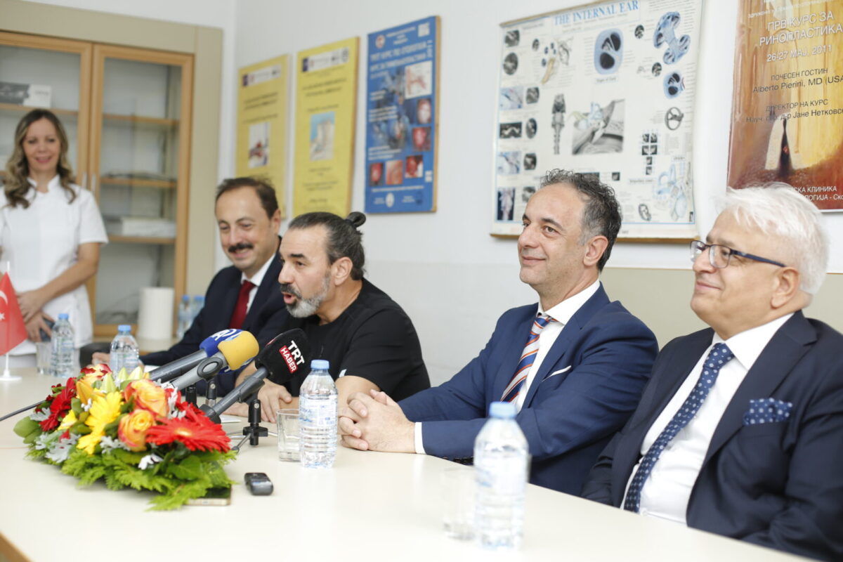 Алиу: Клиниката за уво, нос и грло со нова медицинска апаратура