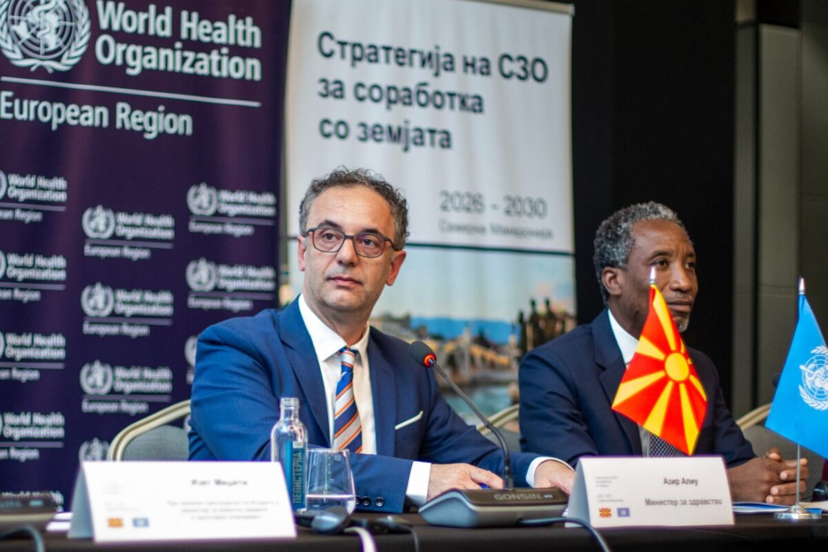 Алиу: Стратегијата за соработка со СЗО за периодот 2026 – 2030 е патоказ за иднината на здравствениот систем