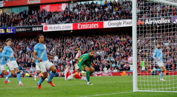 (Видео) „Бункерот“ на Гвардиола не издржа, Мартинели во 93-та минута му донесе бод на Арсенал