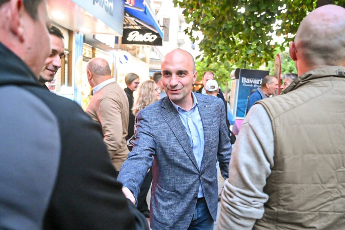 Лабудовиќ: Центар ќе го вратиме во рацете на граѓаните, време е за нова енергија и вистински промени