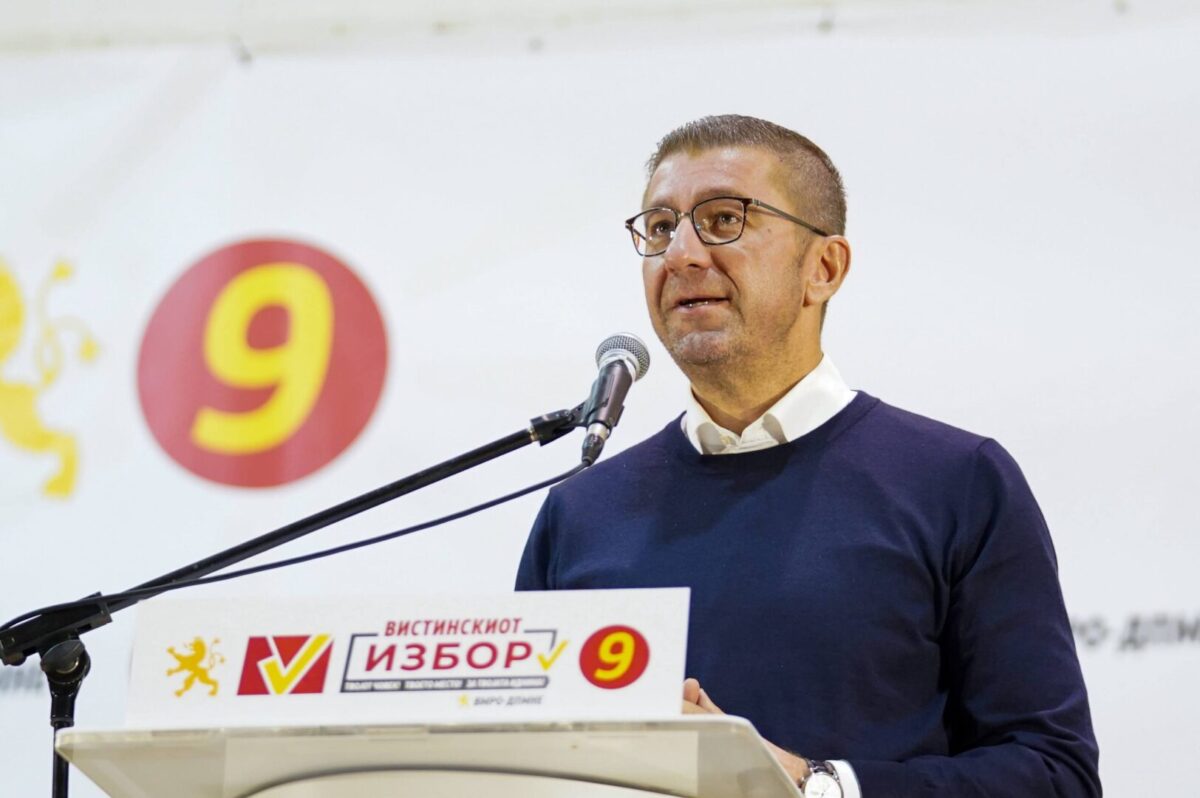 Мицкоски: СДС и ДУИ бараат спас во корумпираното судство, тоа им е последно танго за избегнување одговорност