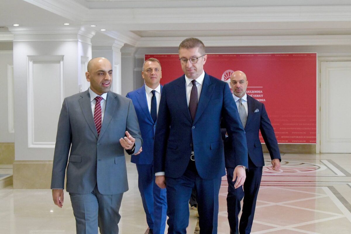 Мицкоски на средба со претседателот на Стопанската комора на Дубаи