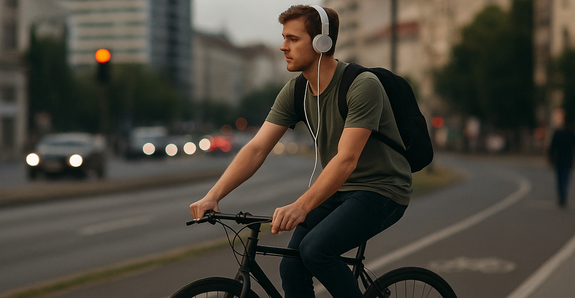 Пешаците и возачите на велосипеди и тротинети од денес под нови правила: нема слушалки и телефони