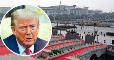 Трамп: Се надеваа дека ја гледам воената парада во Кина, го направив тоа