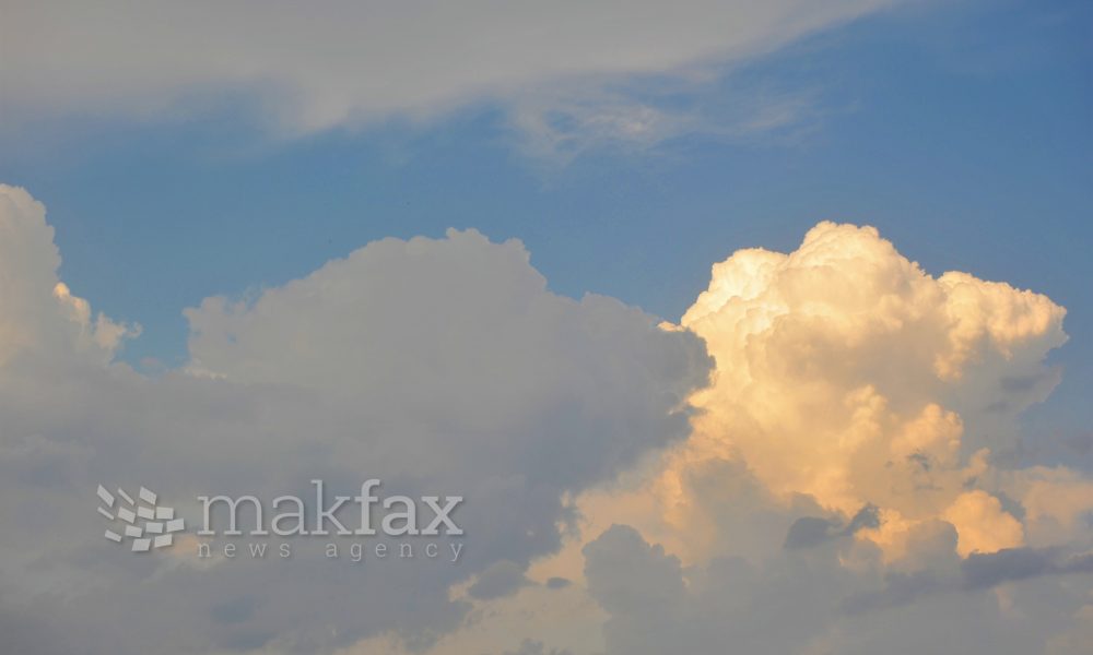 Утре облачно време, од петок дожд и заладување